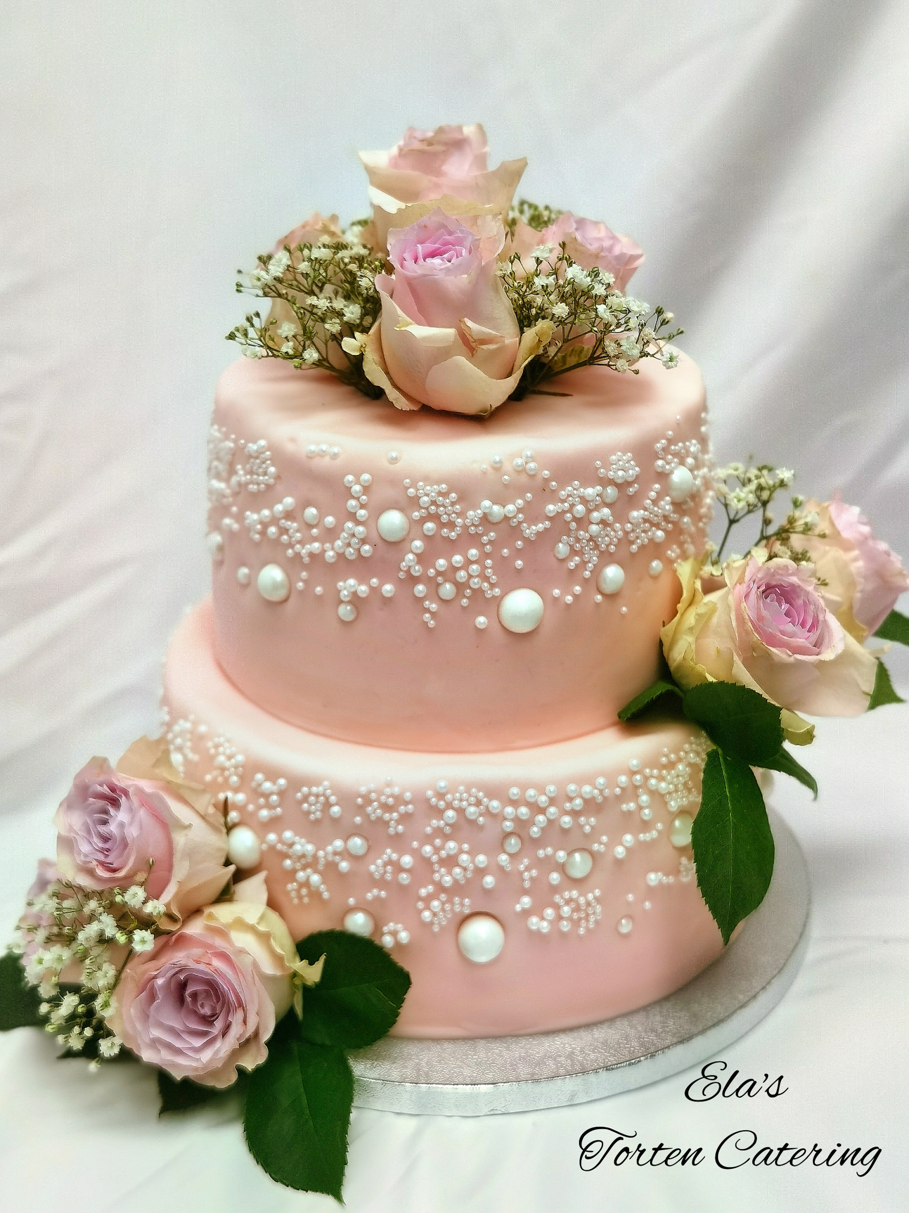 Hochzeitstorte von Elas Torten Catering aus Wolgast