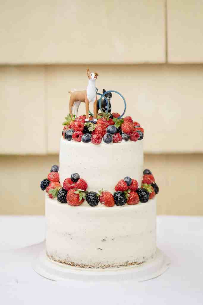 Hochzeitstorten auf Usedom , leckere naked cake mit frischen Beeren
